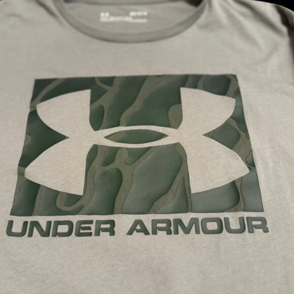 Under Armour HeatGear Athletic T-shirt Gray (Medium) - Picture 2 of 5